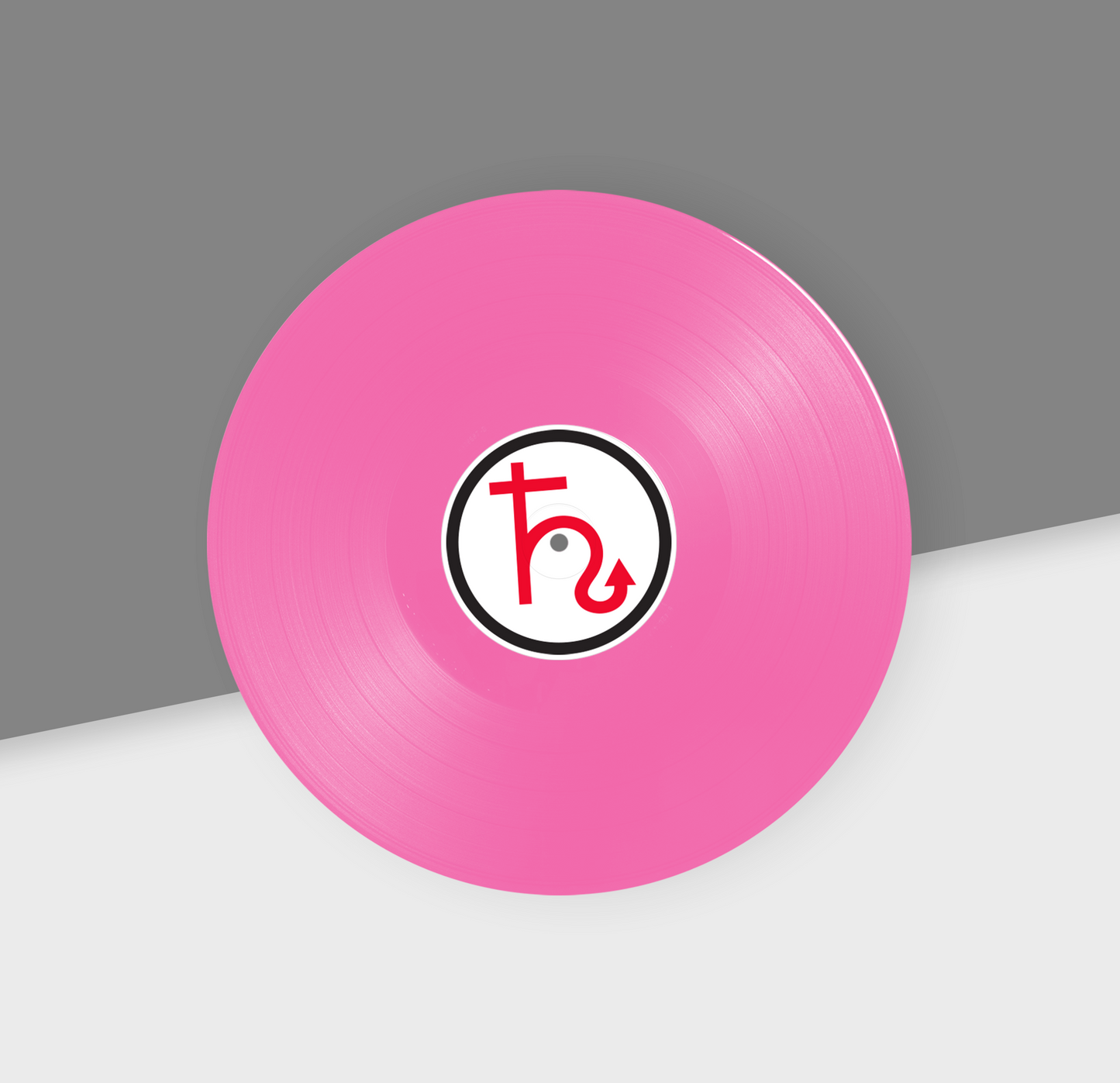 12" Vinyl Records - Hot Pink