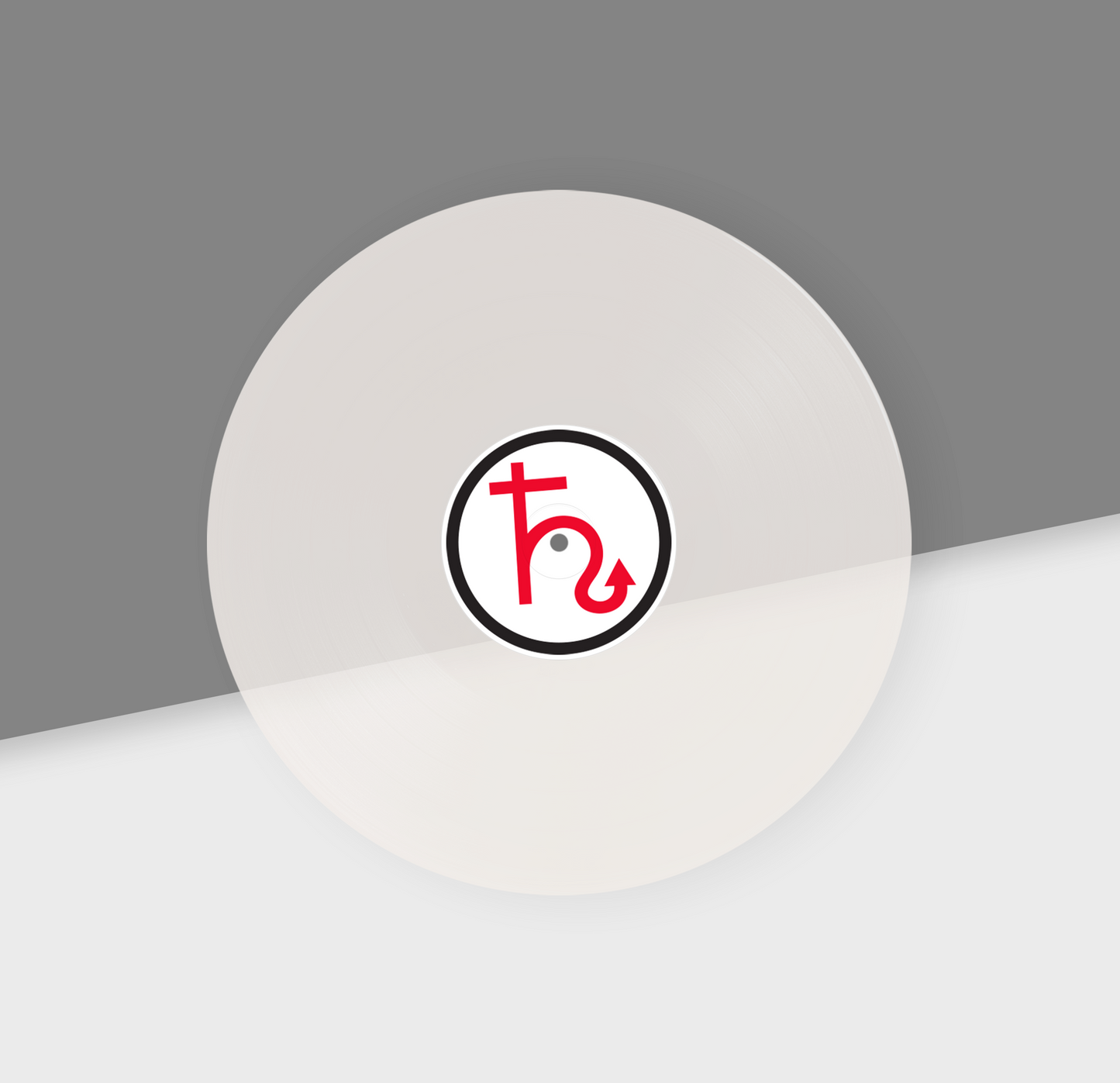 12" Vinyl Records - Frosted Glass (Clear)