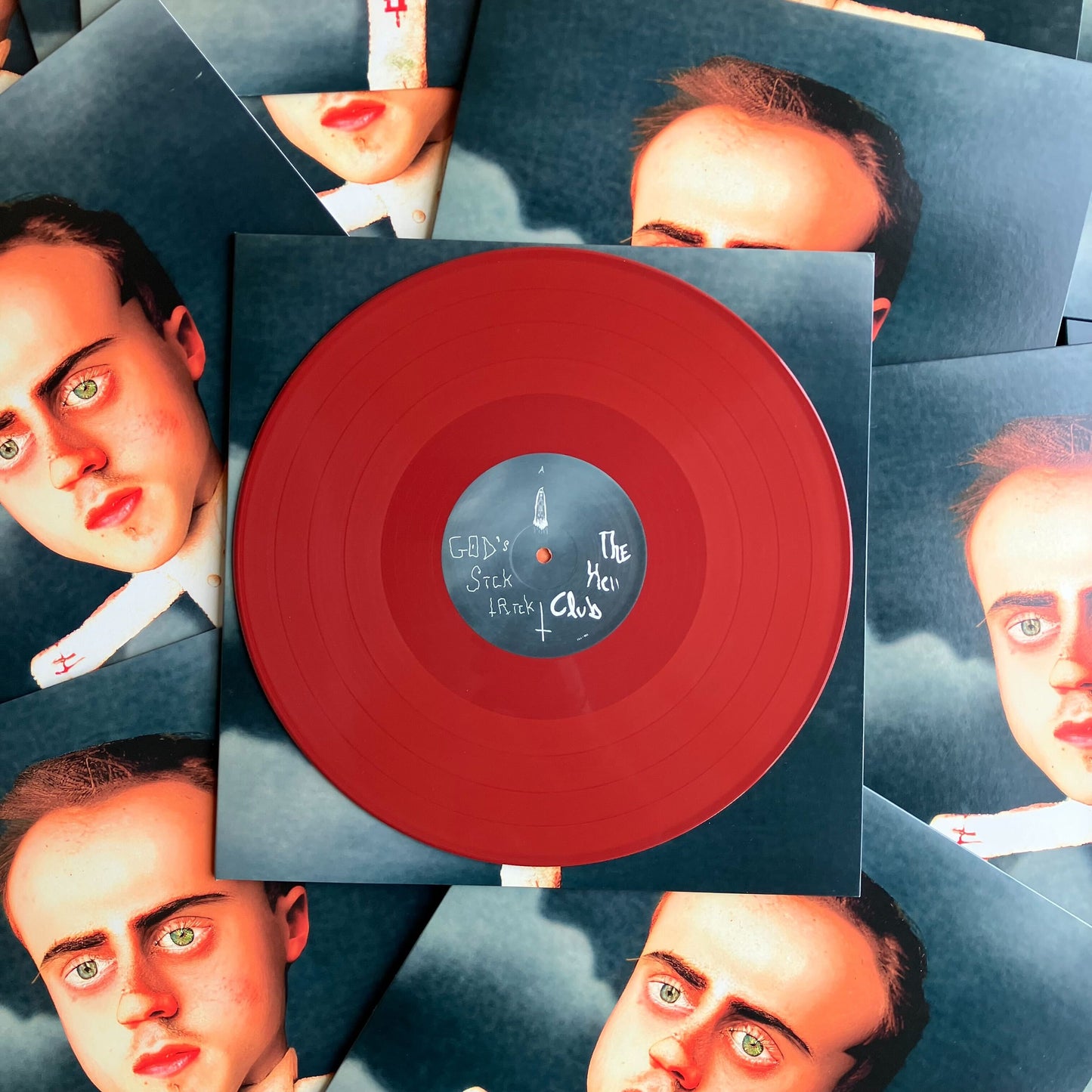 Custom Vinyl Records - Maroon