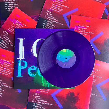 12" Vinyl Records - Purple