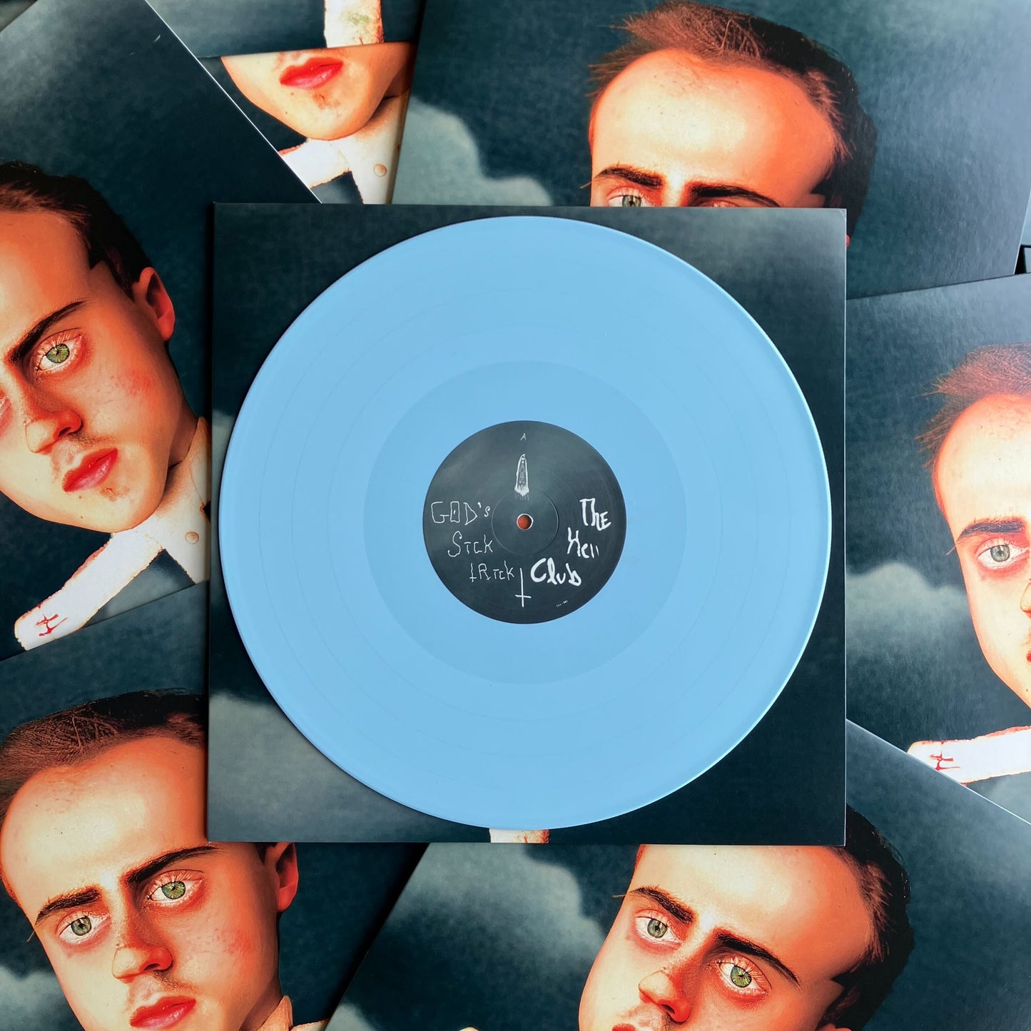 12" Vinyl Records - Sky Blue