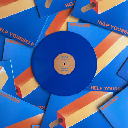 12" Vinyl Records - Blue
