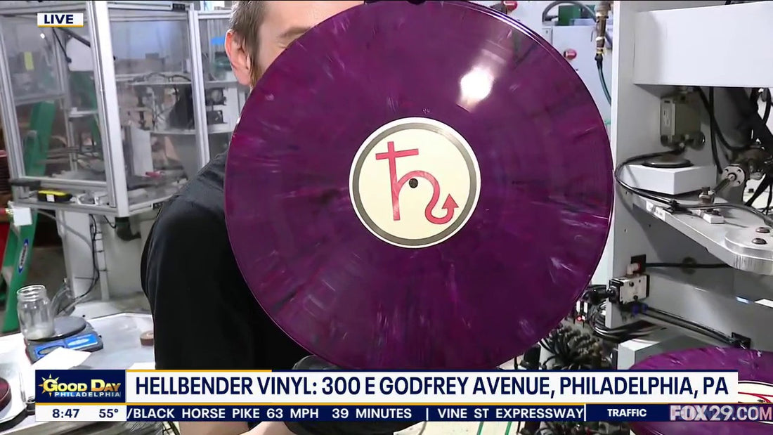 Hellbender Vinyl on Fox 29 Philadelphia